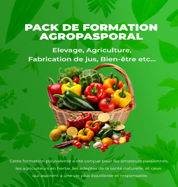 FORMATION COMPLÈTE EN ELEVAGE, AGRICULTURE, FABRICATION DE JUS, BIEN-ÊTRE